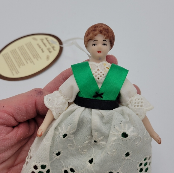 Miniature Irish Porcelain Doll Ornsykjhm? Hypnosisby Judy Cuddy - Picture 7 of 7